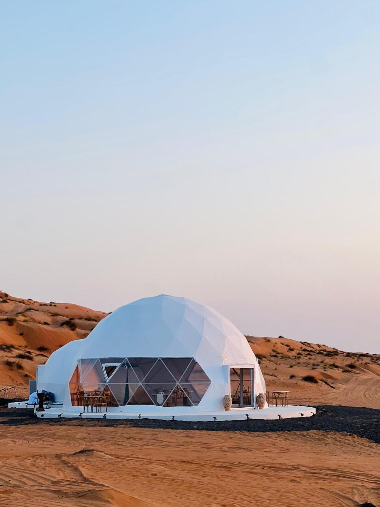 Bubbles Domes Private Cmp Hotel Al Wāşil Kültér fotó