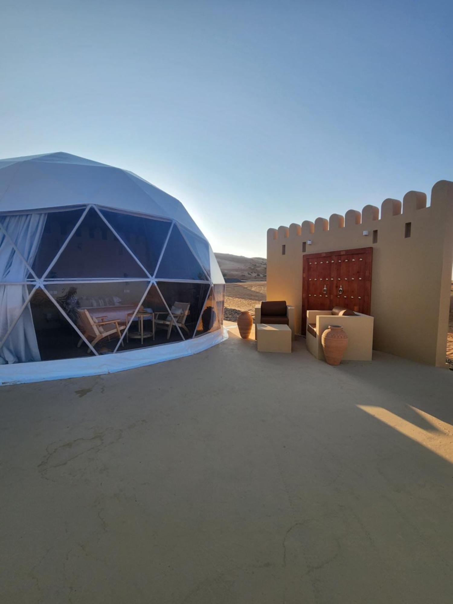 Bubbles Domes Private Cmp Hotel Al Wāşil Szoba fotó